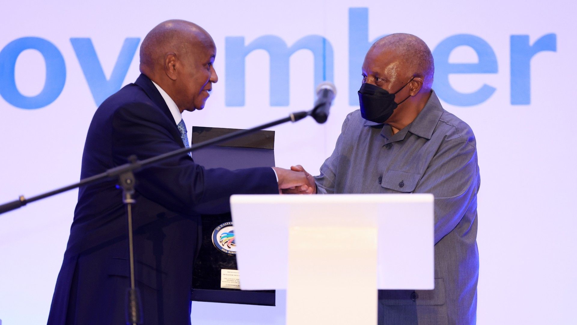 Kaizer Motaung & Irvin Khoza, December 2024