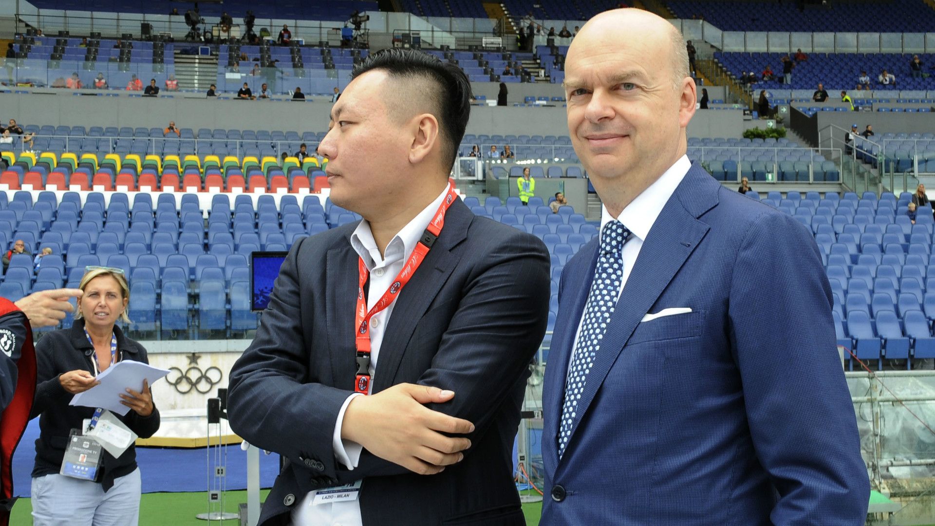 Han Li Marco Fassone Milan