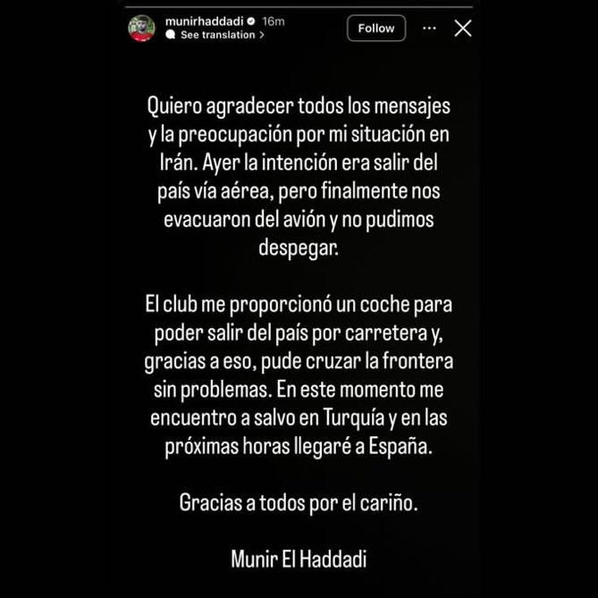 Munir El Haddadi IG