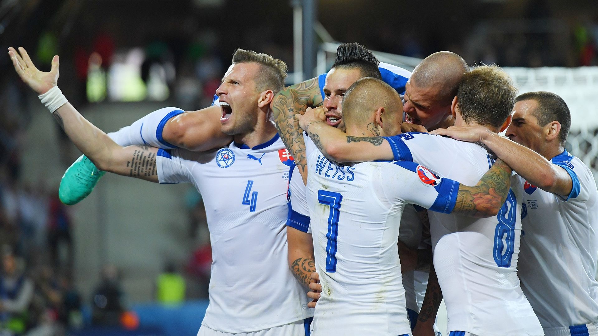 Marek Hamsik Russia Slovakia Group B Euro 2016