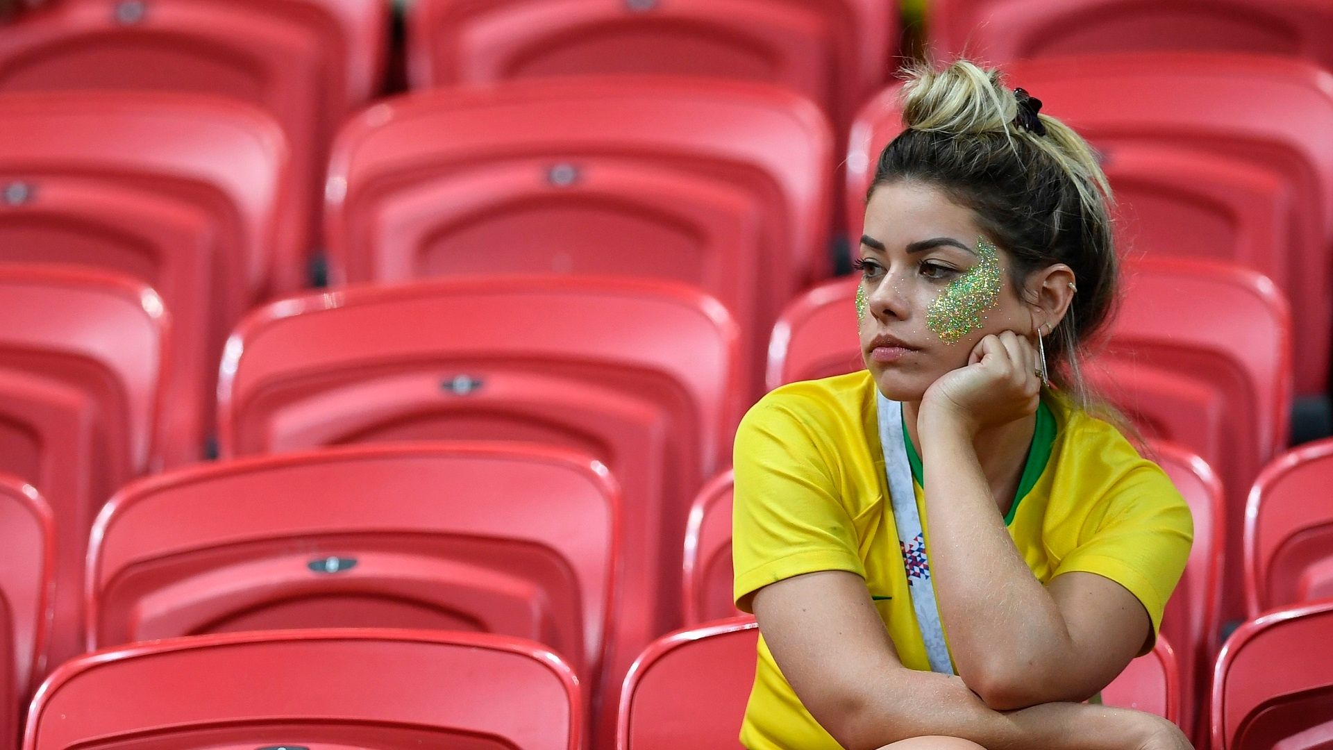 Brazil supporter Kazan Arena World Cup 06072018