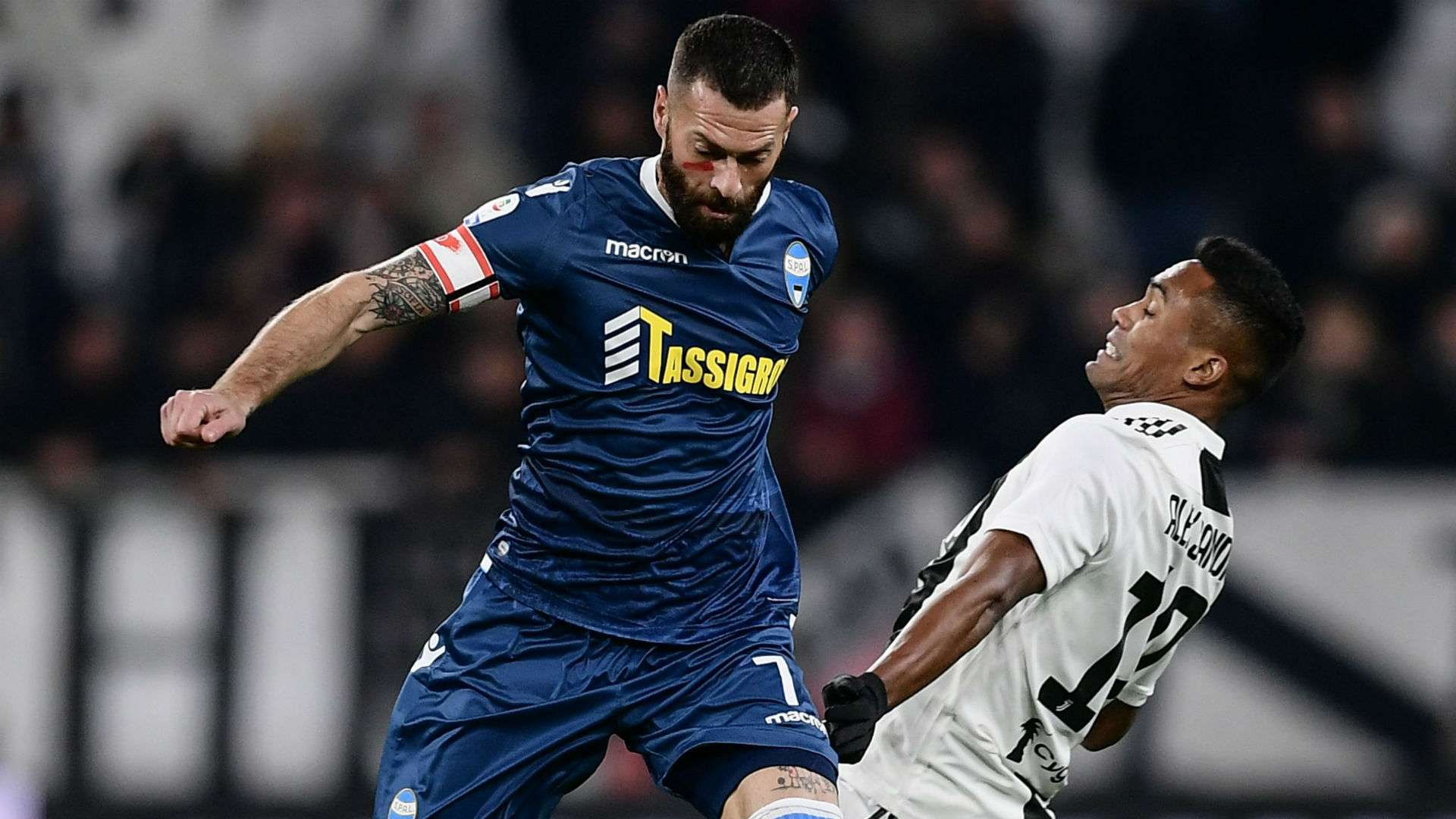 Antenucci Alex Sandro Juventus SPAL Serie A
