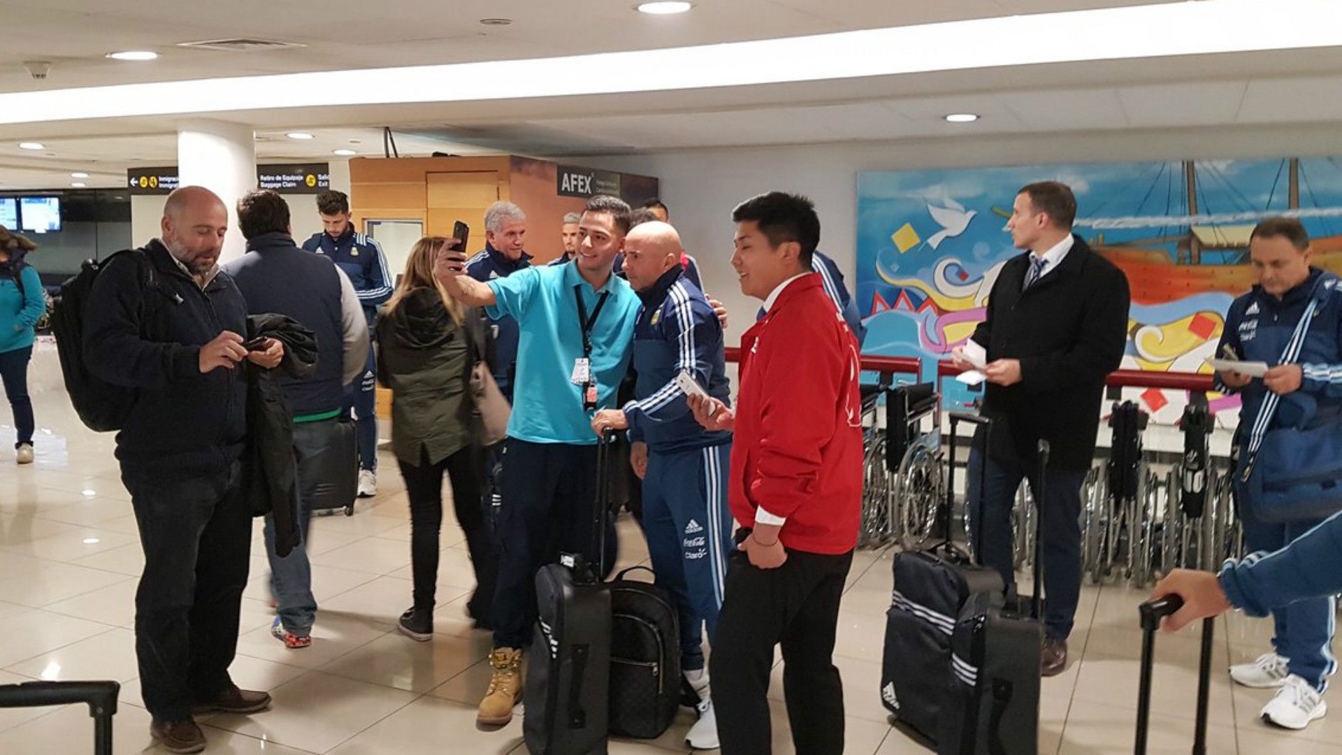 Jorge Sampaoli Argentina en Australia 03062017