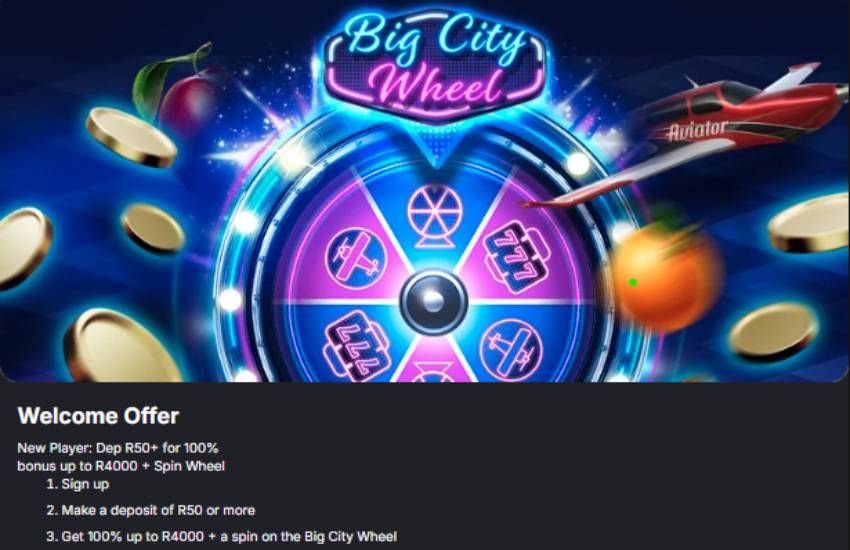 Jackpot City Welcome Offer