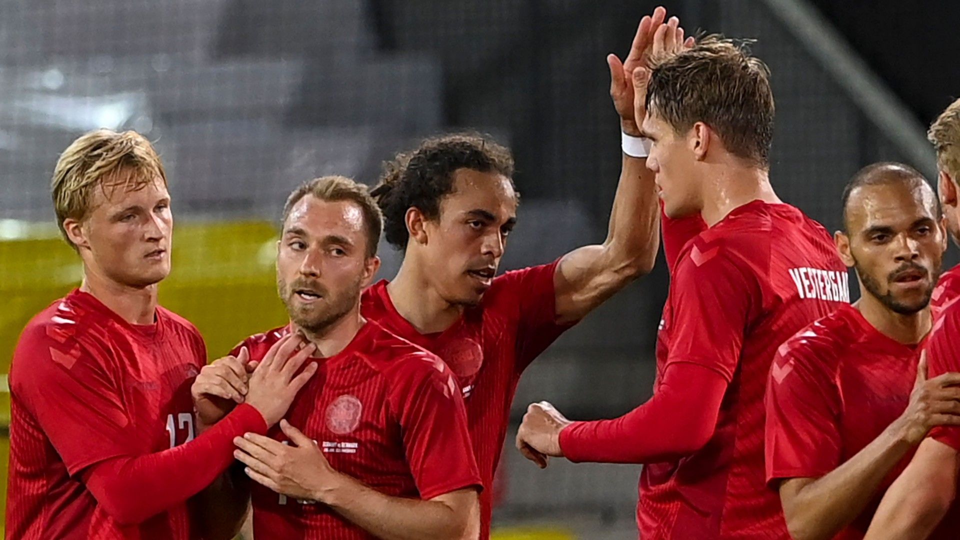 Denmark celebrate 2021