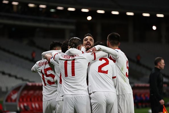 Turkey Netherlands goal celebration