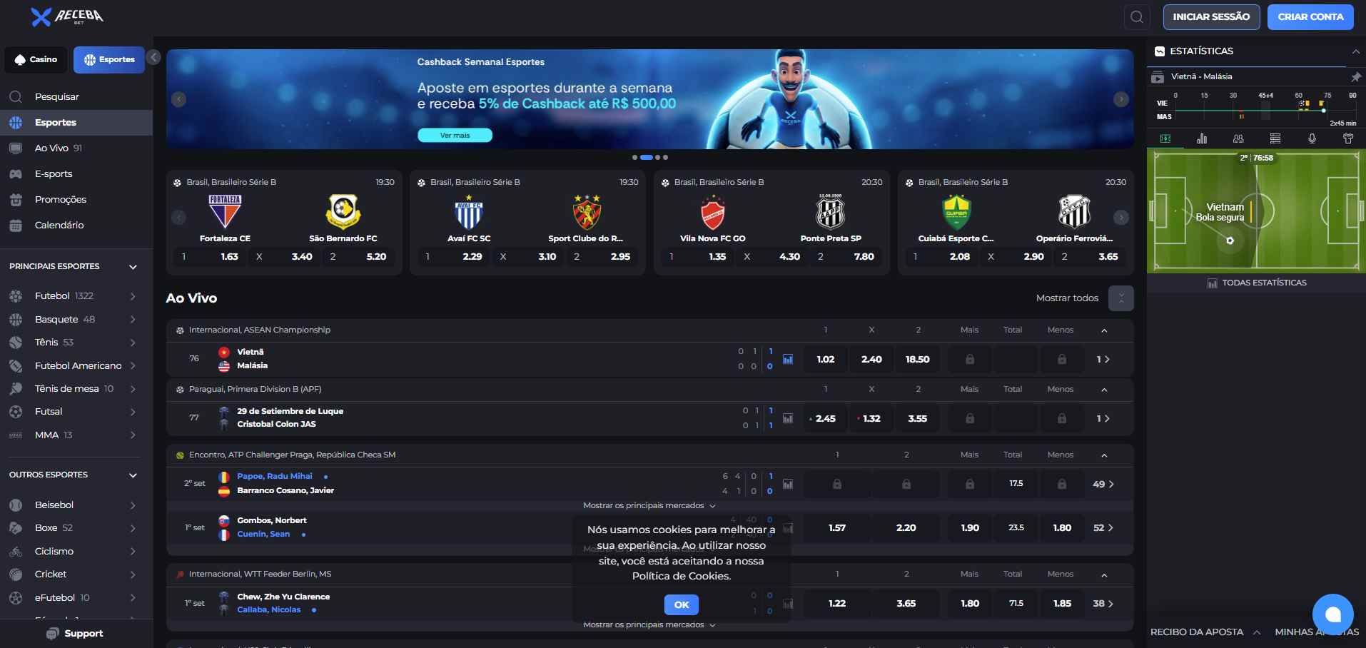 receba bet esportes