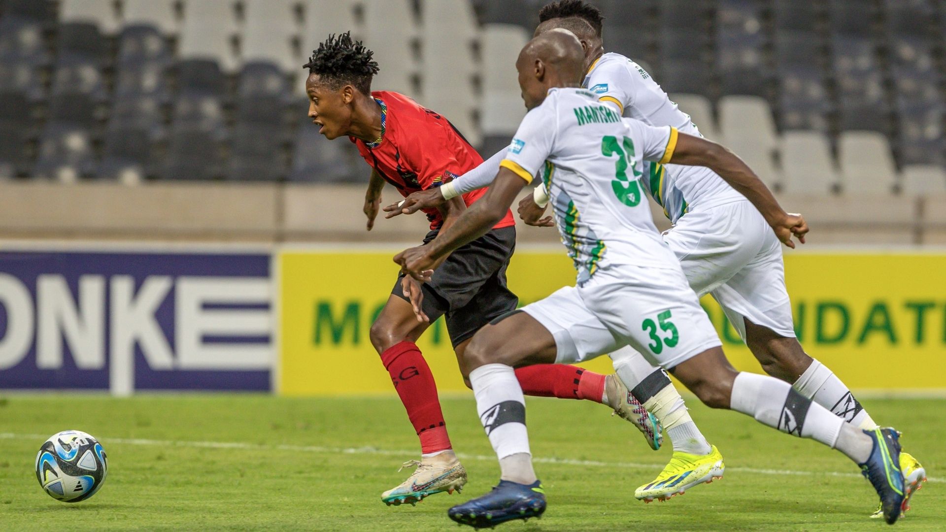 Puso Dithejane and John Mwengani, TS Galaxy vs Golden Arrows