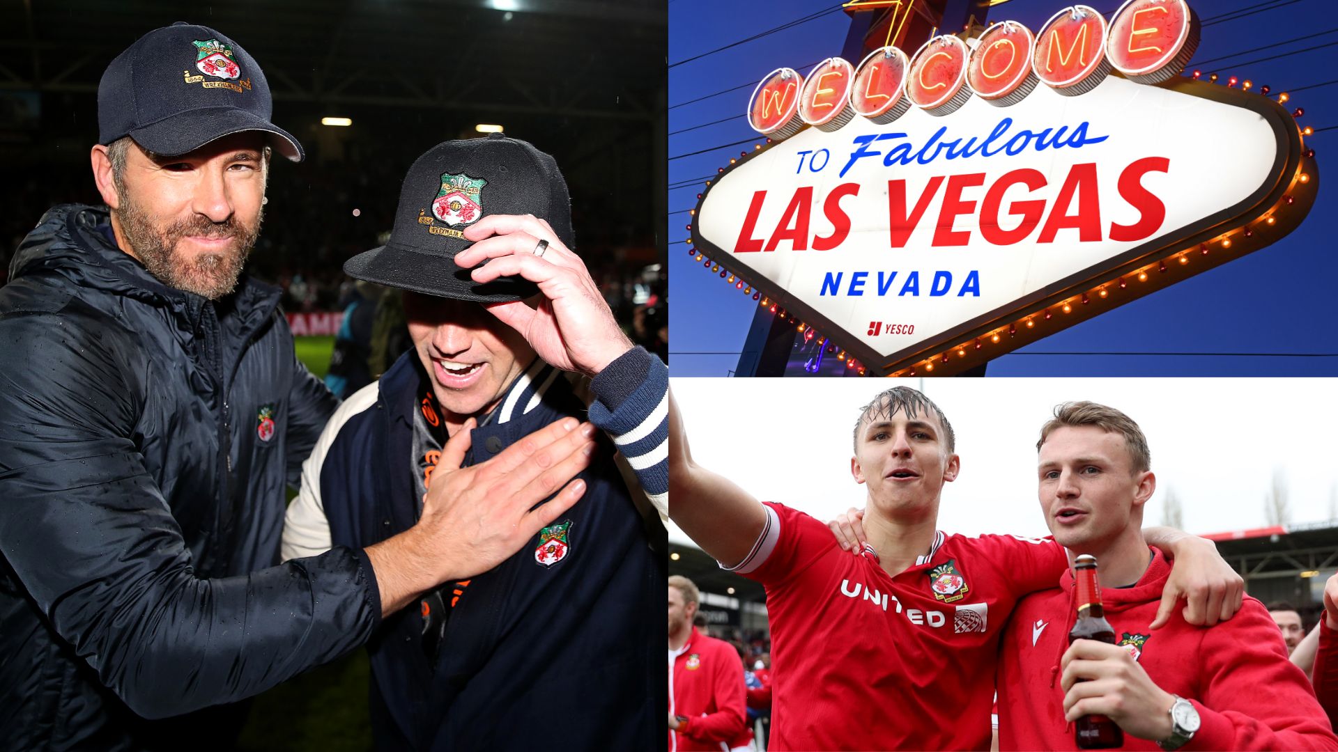 Max Cleworth Wrexham Las Vegas