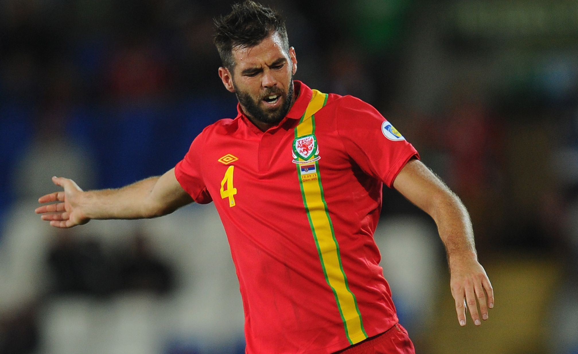 Crystal Palace and Wales midfielder Joe Ledley