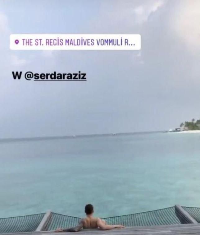 Serdar Aziz's wife's Instagram picture