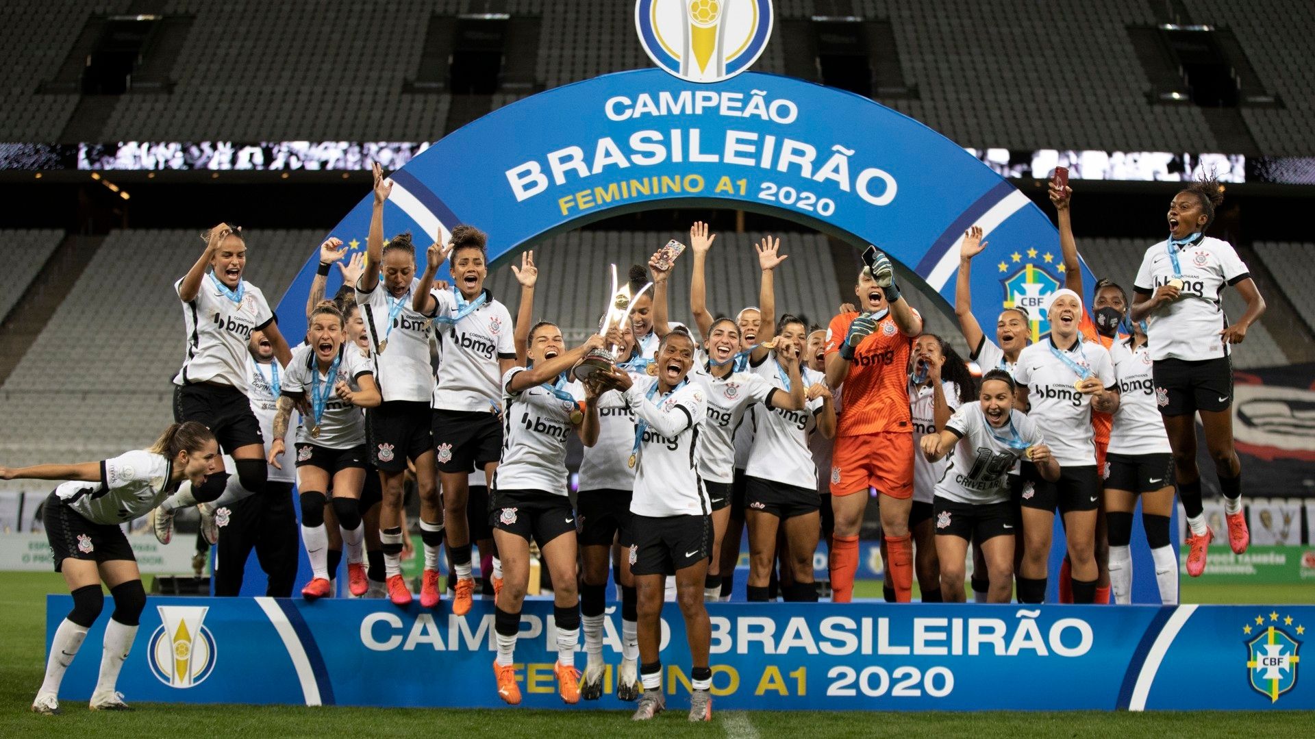 Corinthians campeão do Brasileirão feminino Série A1 2020