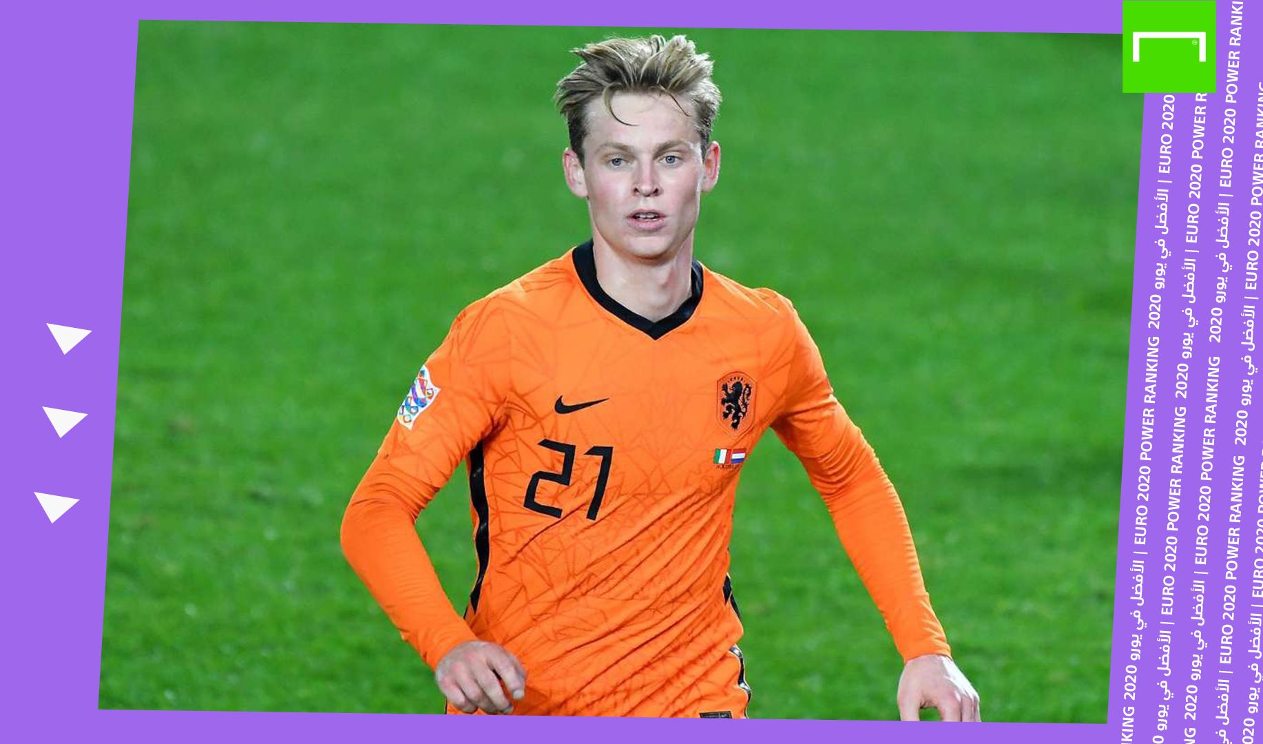 De Jong Euro Power Ranking