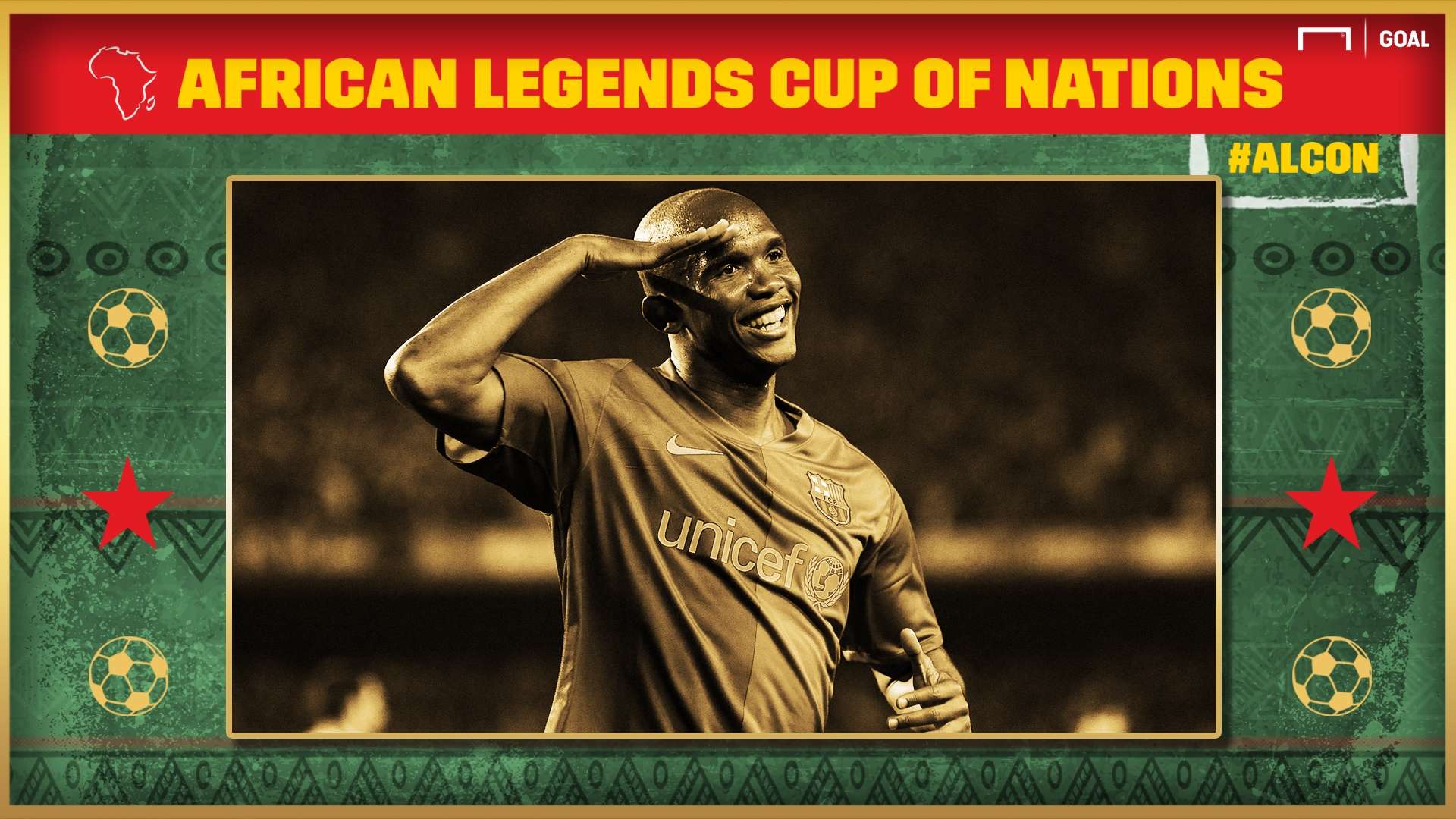 African Legends Cup of Nations: Samuel Eto'o
