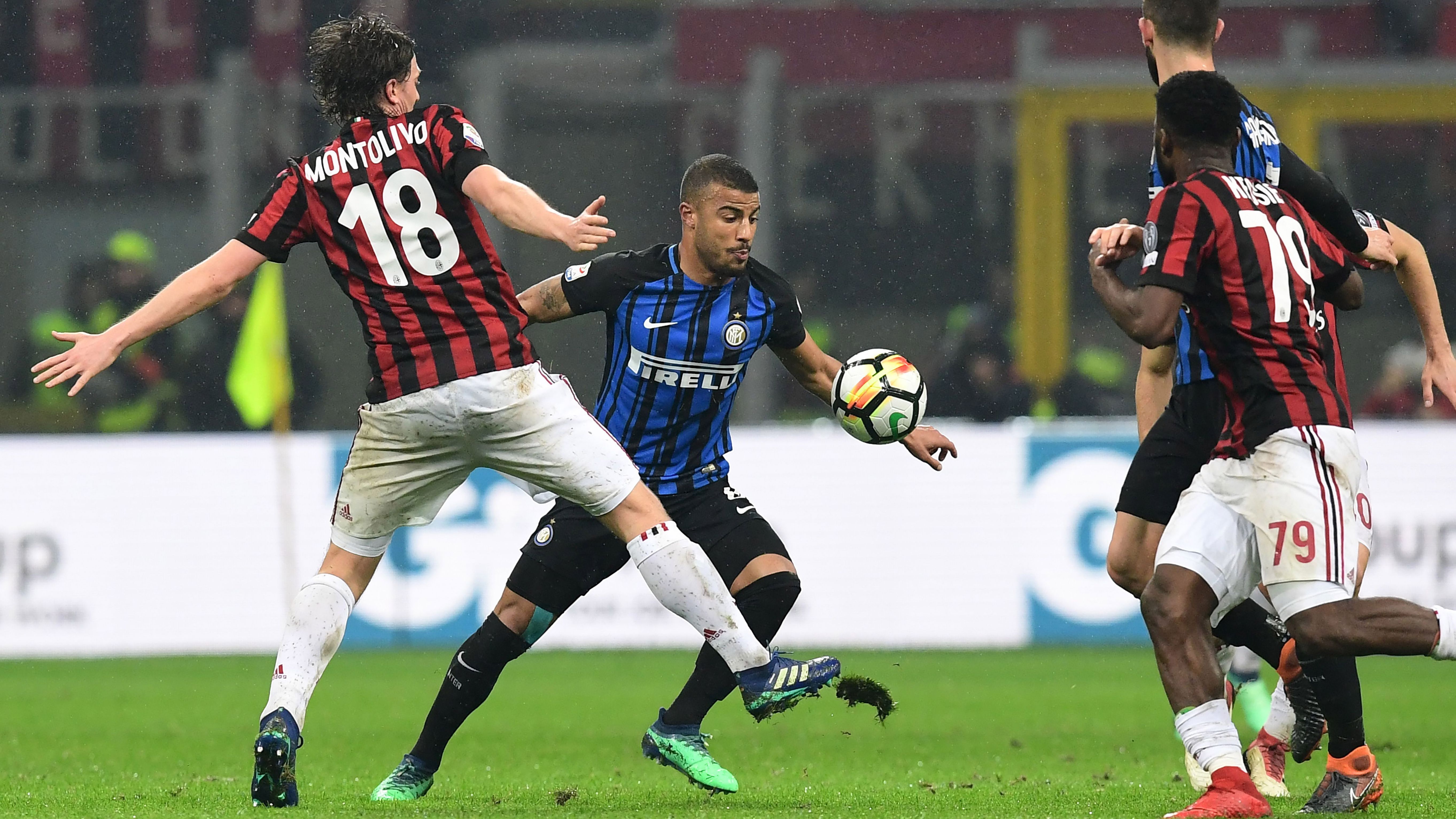 Riccardo Montolivo Rafinha Milan Inter
