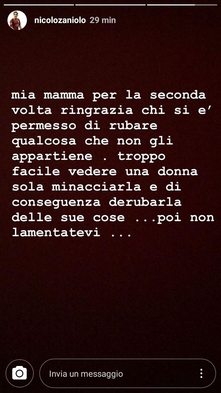 Zaniolo instagram