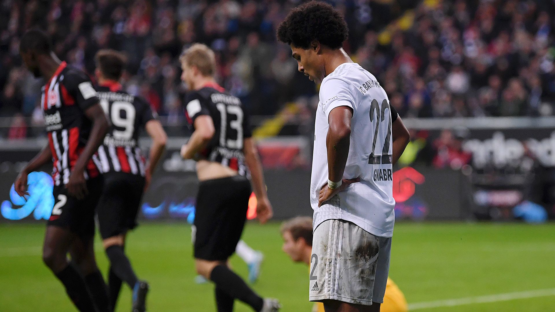 Serge Gnabry Eintracht Frankfurt FC Bayern