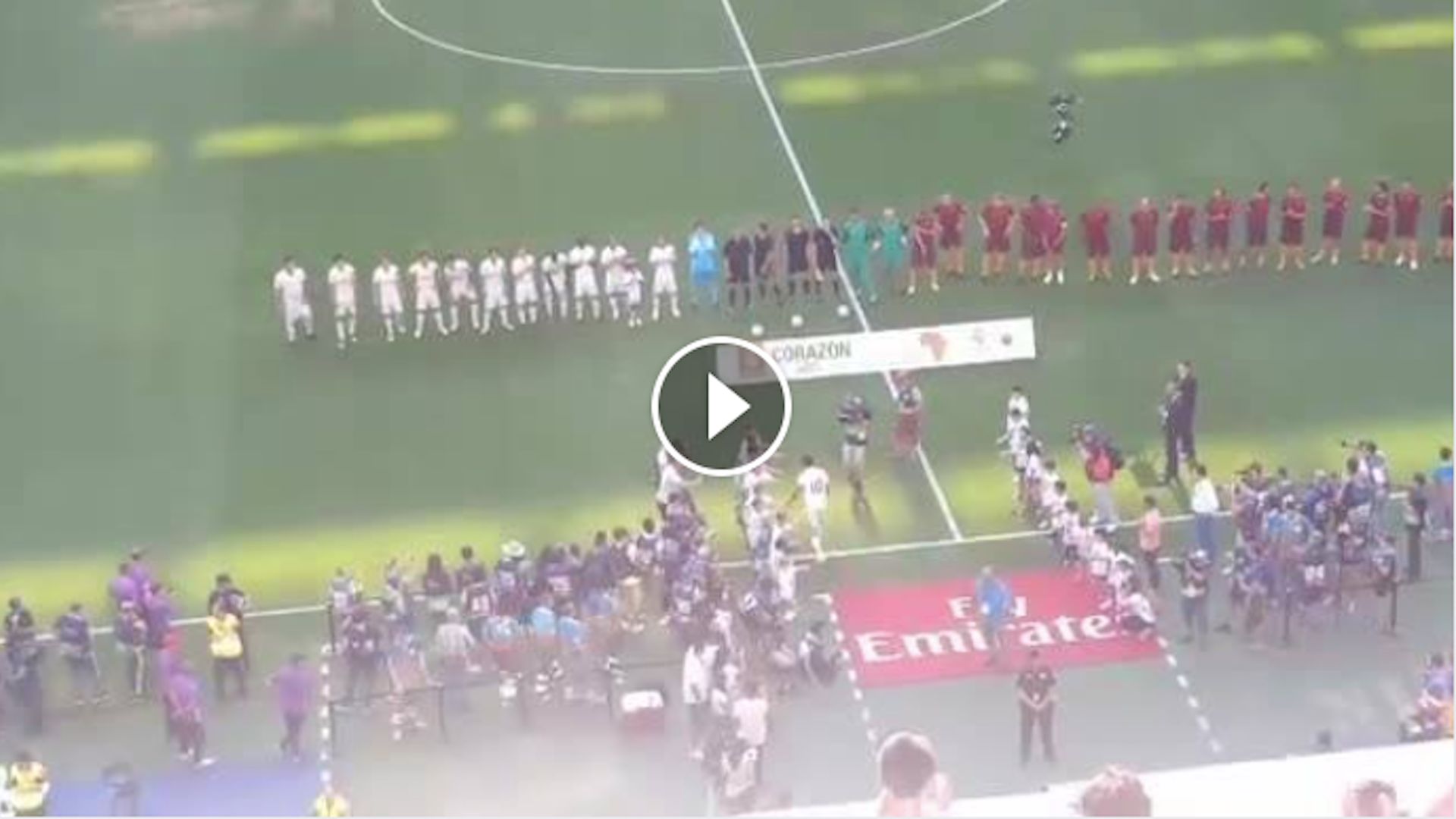 GFX Video Real Madrid Roma veteranos