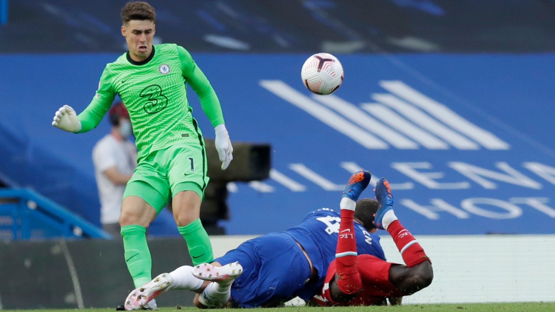 Christensen red card Chelsea Liverpool 2020