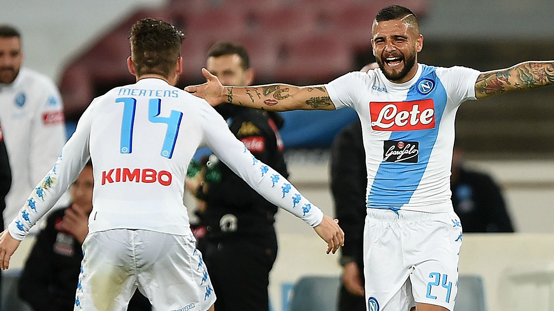 Mertens Insigne Napoli Serie A