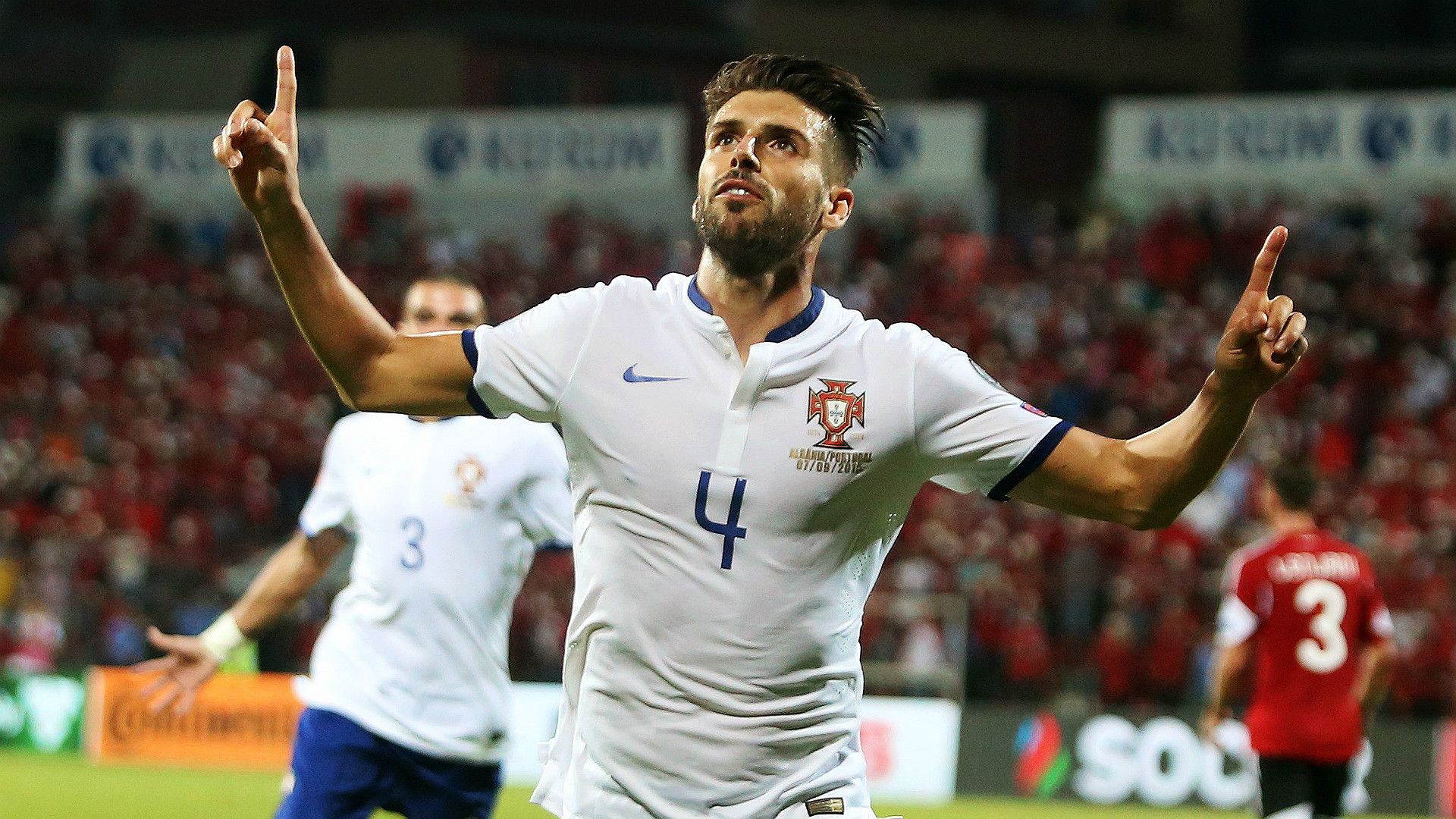 Miguel Veloso Albania Portugal UEFA Euro Qualifiers 07092015