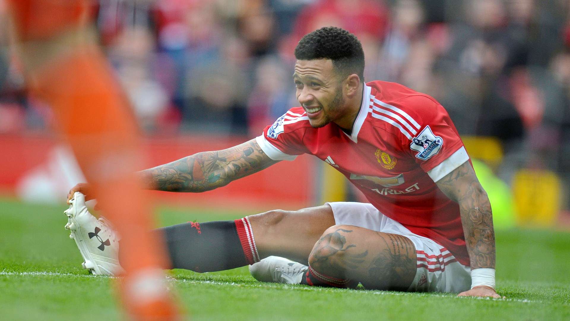 Memphis Depay Manchester United Premier League