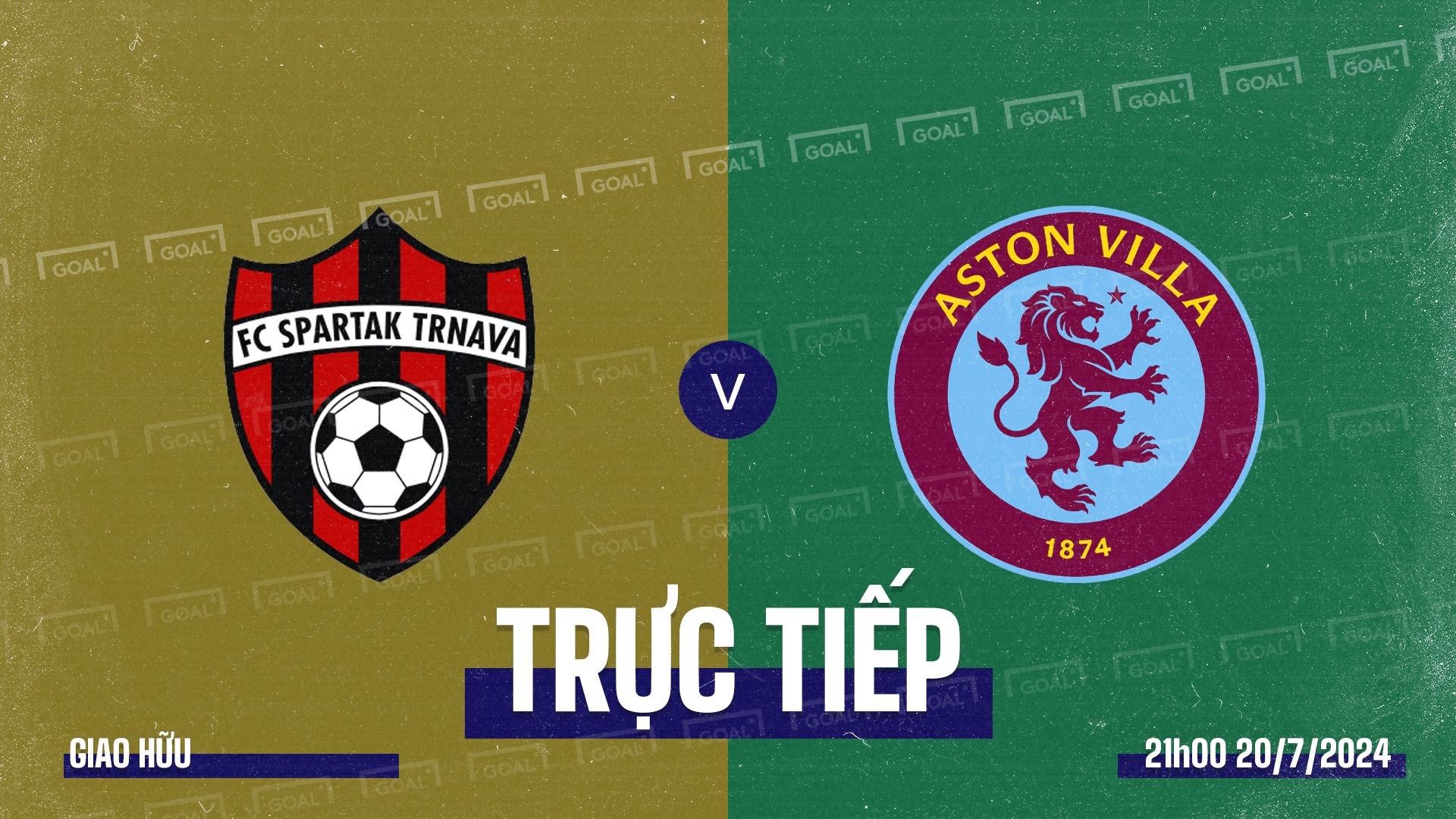 Spartak Trnava vs Aston Villa 2024 GFX