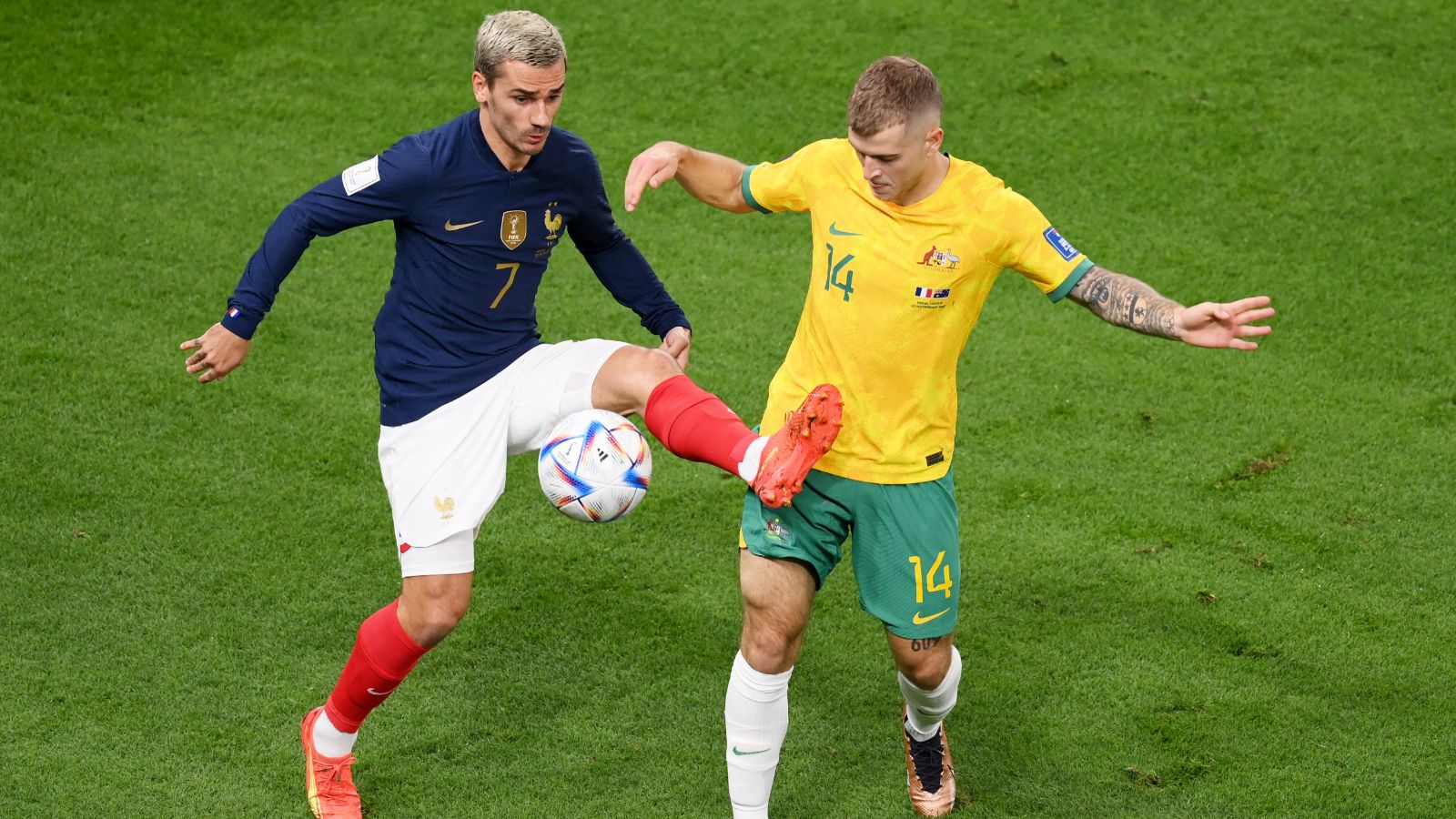 Griezmann Francia Australia Mundial Qatar 2022