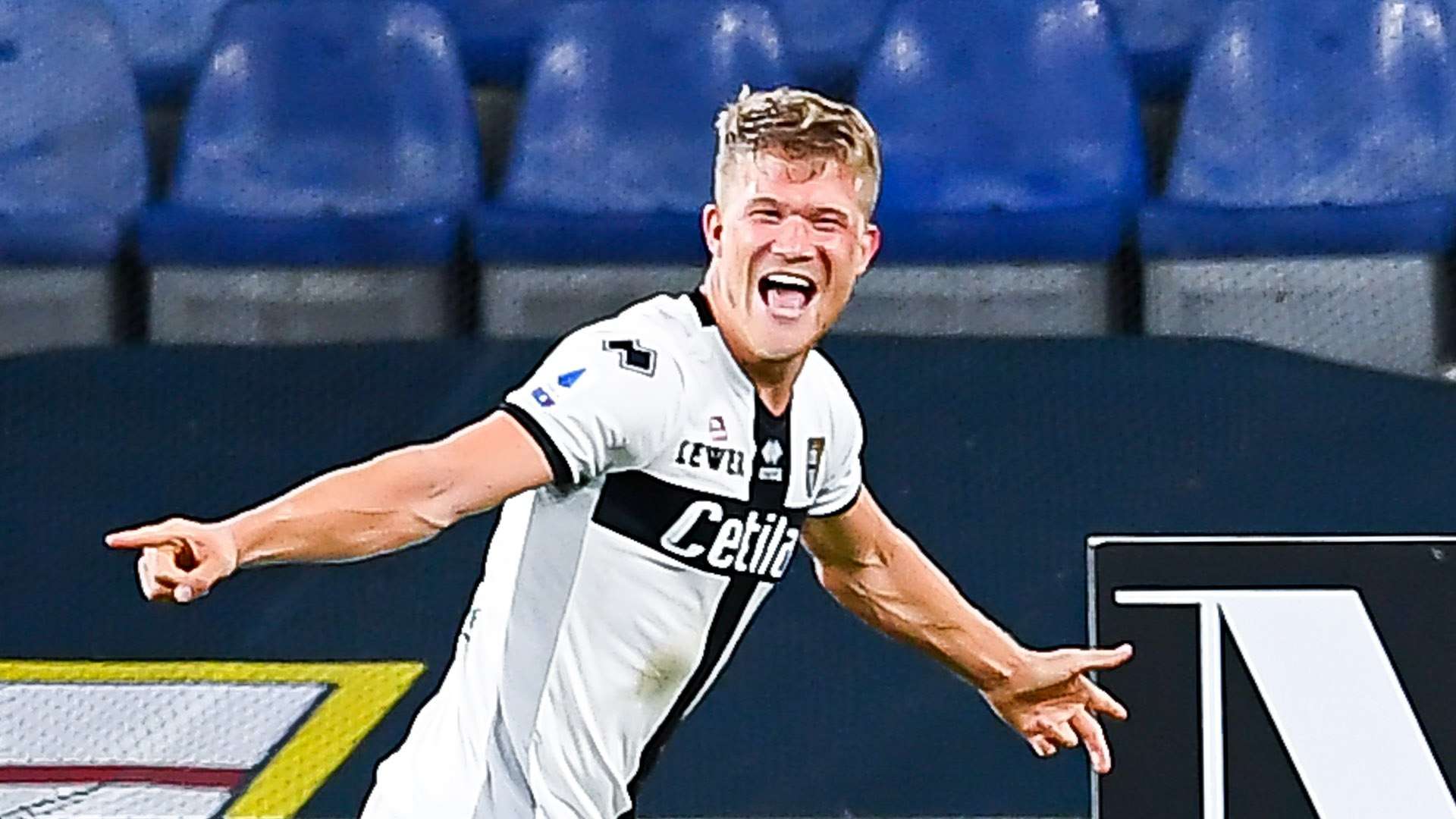 Andreas Cornelius Genoa Parma Serie A