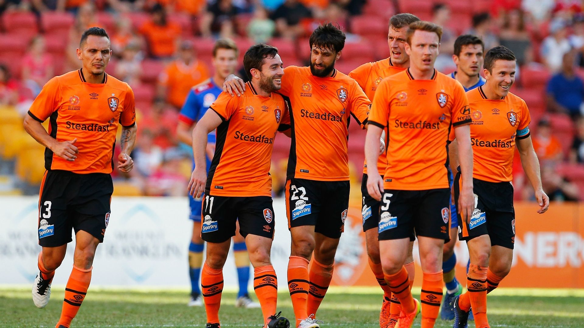 Tommy Oar Brisbane Roar v Newcastle Jets A-League 07012017