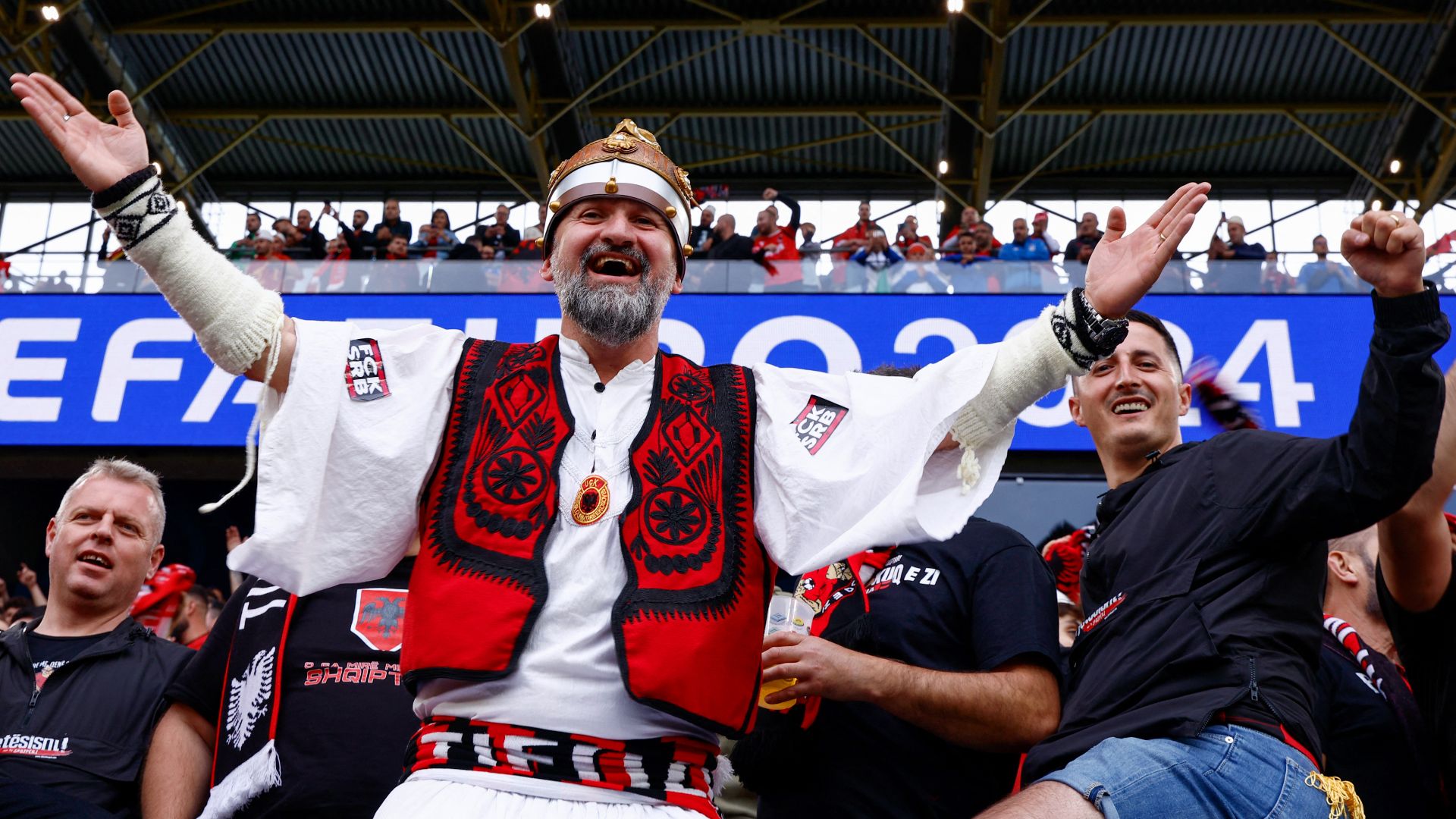 Tifosi Albania Dortmund