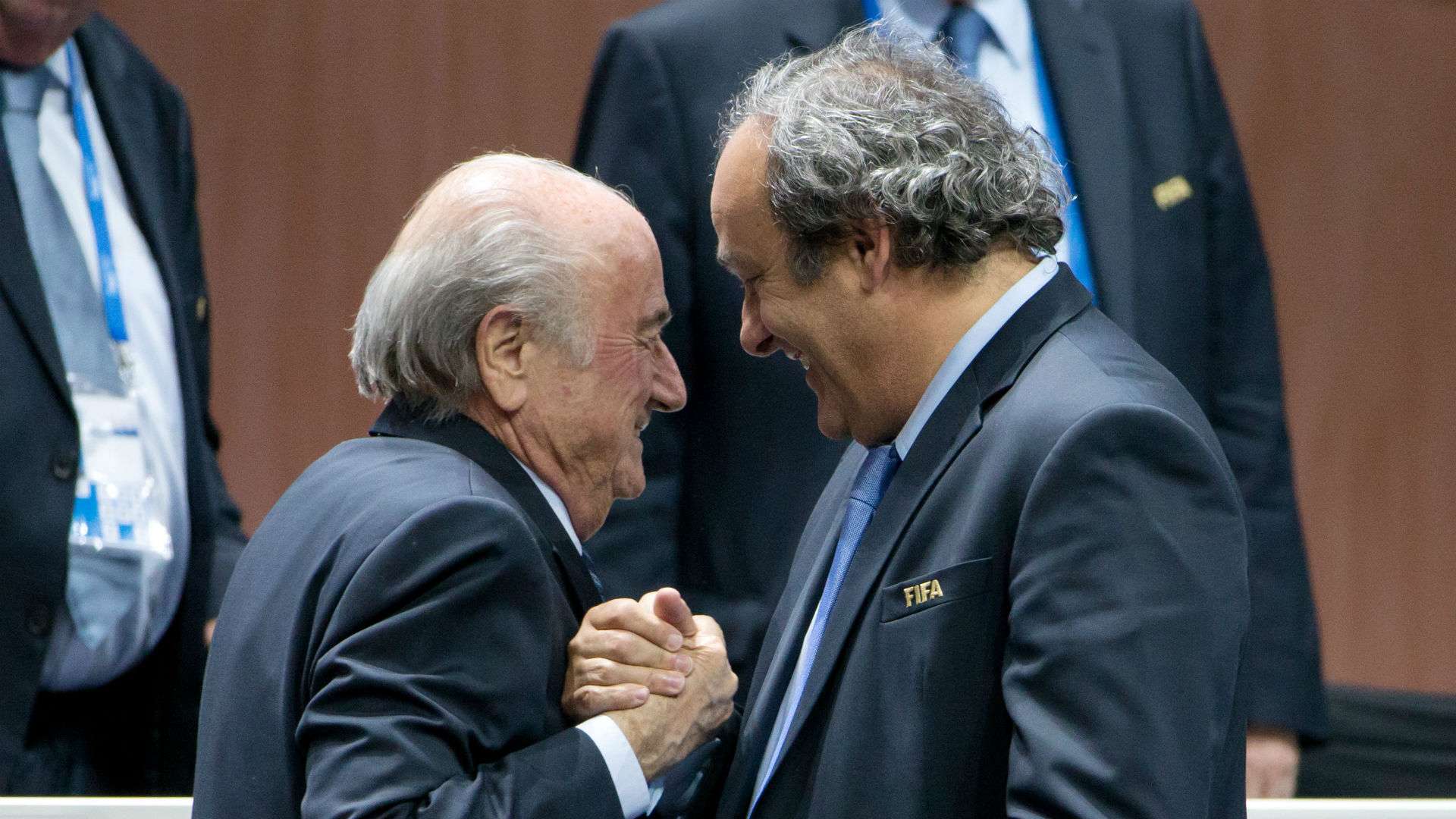 GAL Platini Blatter