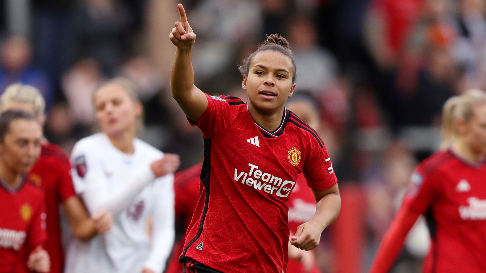 Manchester United's Nikita Parris