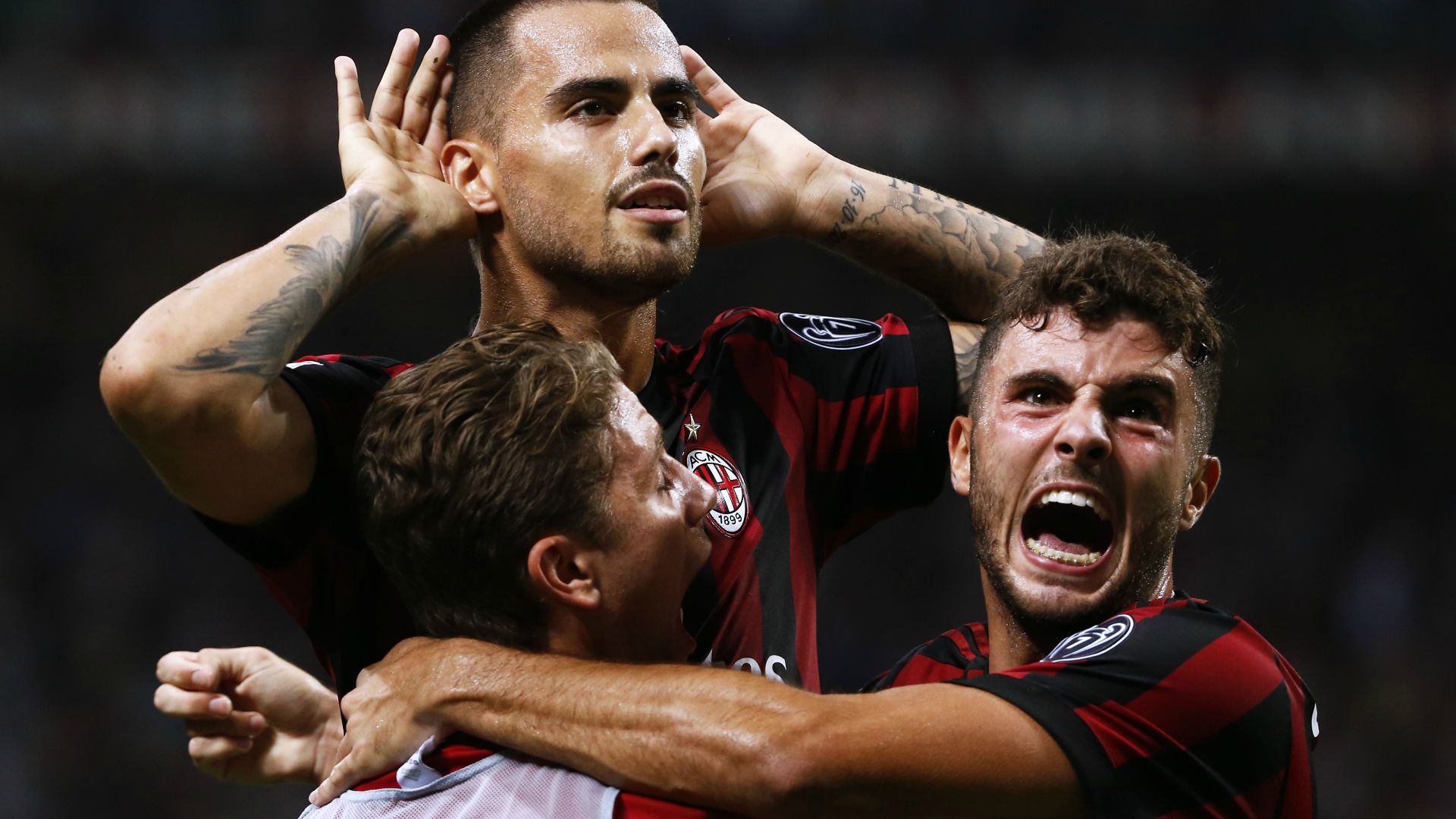 Cutrone Suso Milan Serie A