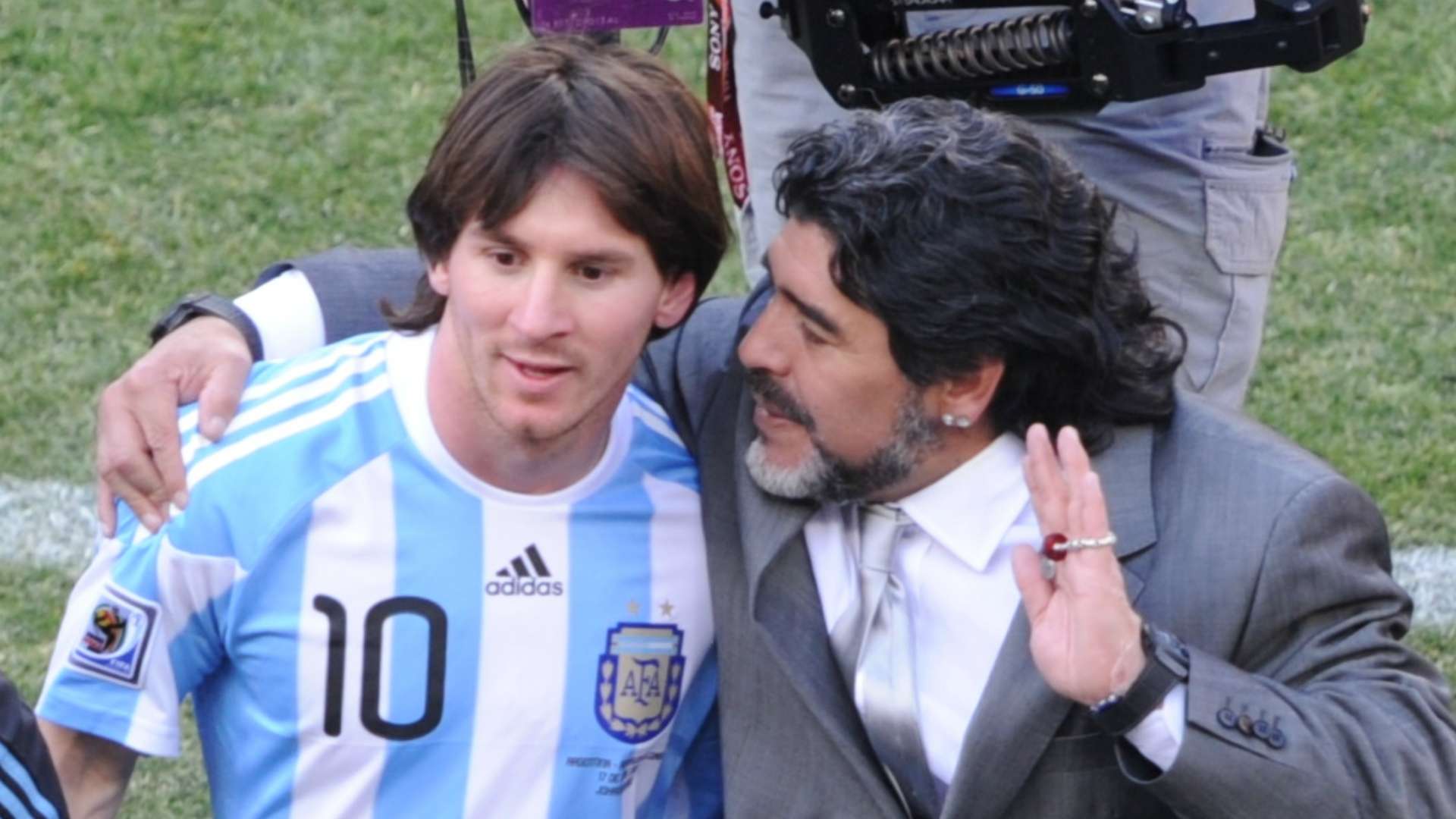 Lionel Messi Diego Maradona
