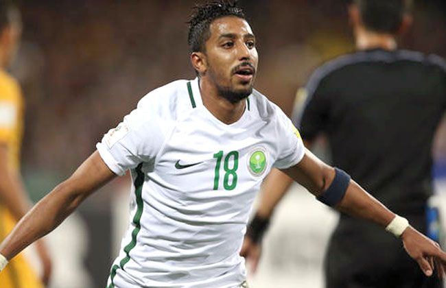 سالم الدوسري، واحدًا من أخطر مهاجمي المنتخب السعودي، ودائمًا يتسبب في إزعاج الخصم بنشاطه