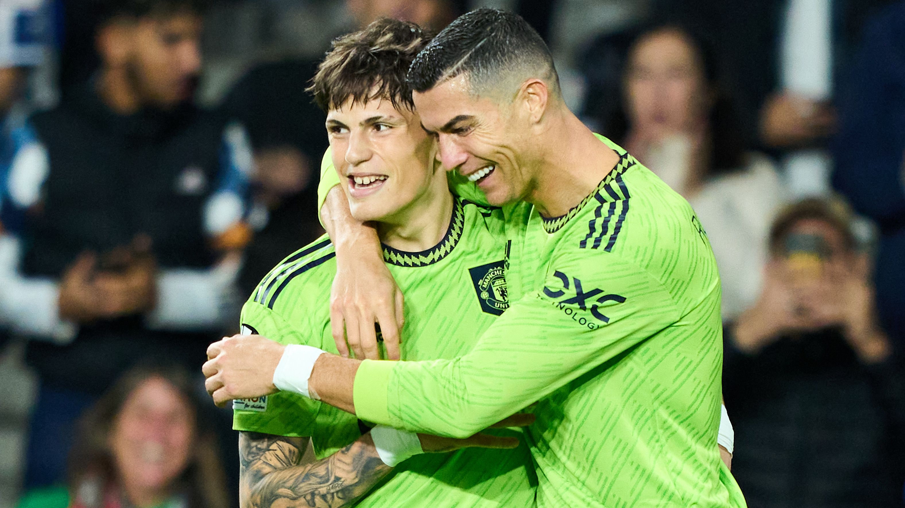 Alejandro Garnacho Cristiano Ronaldo