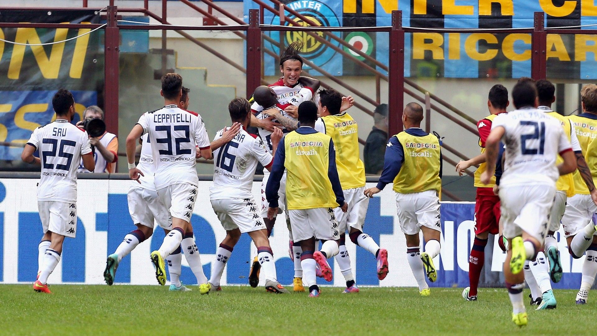 Albin Ekdal Inter Cagliari goal