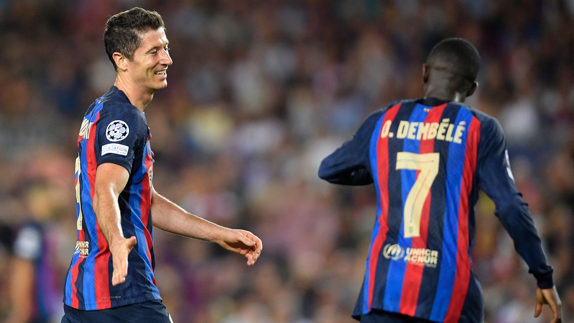 Lewandowski Dembélé