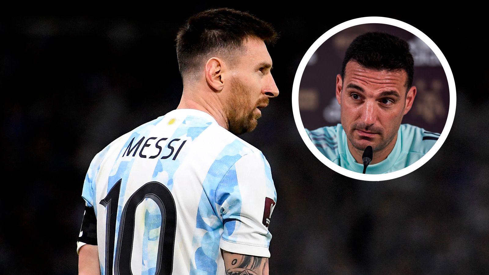 Lionel Messi, Lionel Scaloni GFX