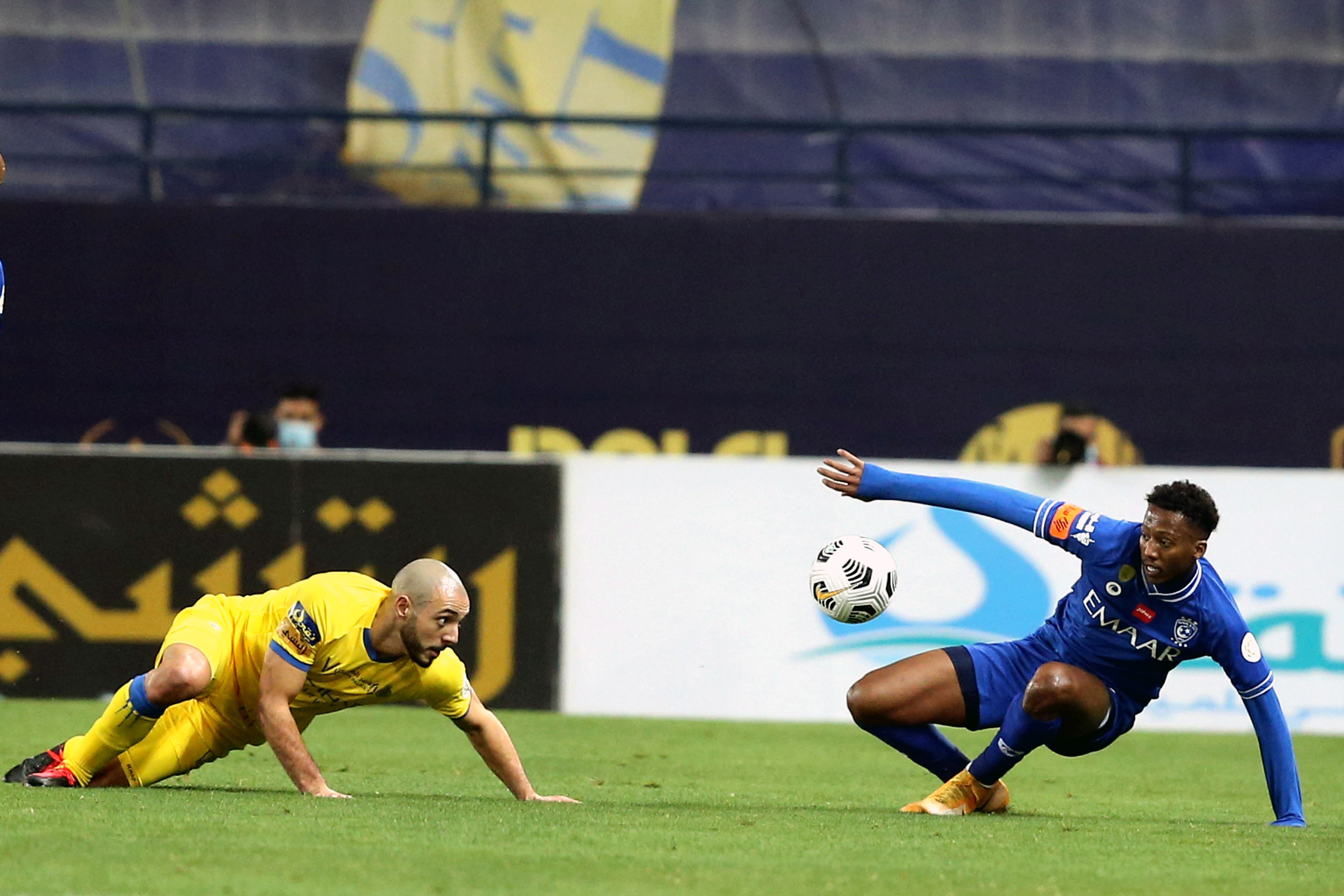 Al nassr vs Al hilal SPL 2020/2021 - nourldin amrabt - naser dosari