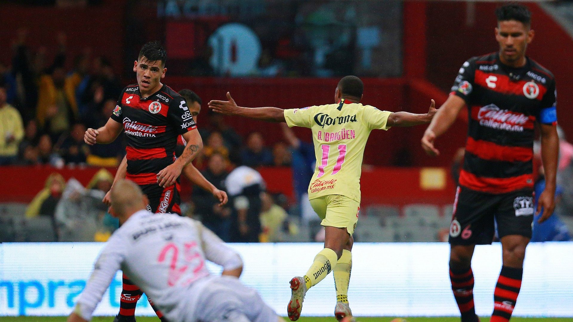 América Xolos Tijuana Andrés Ibarguen