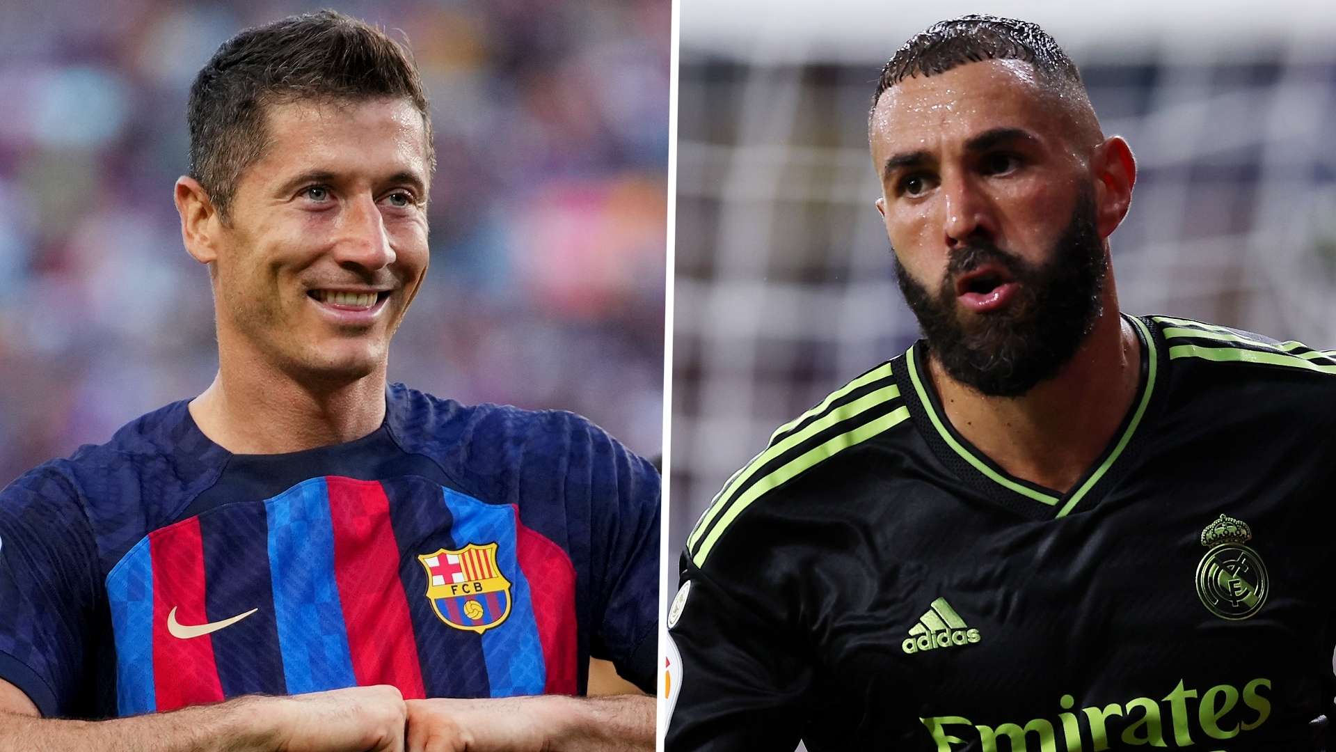 Robert Lewandowski Karim Benzema