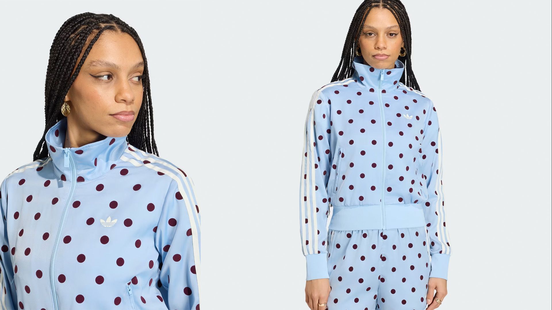 adidas Polka Dot Firebird Track Jacket 