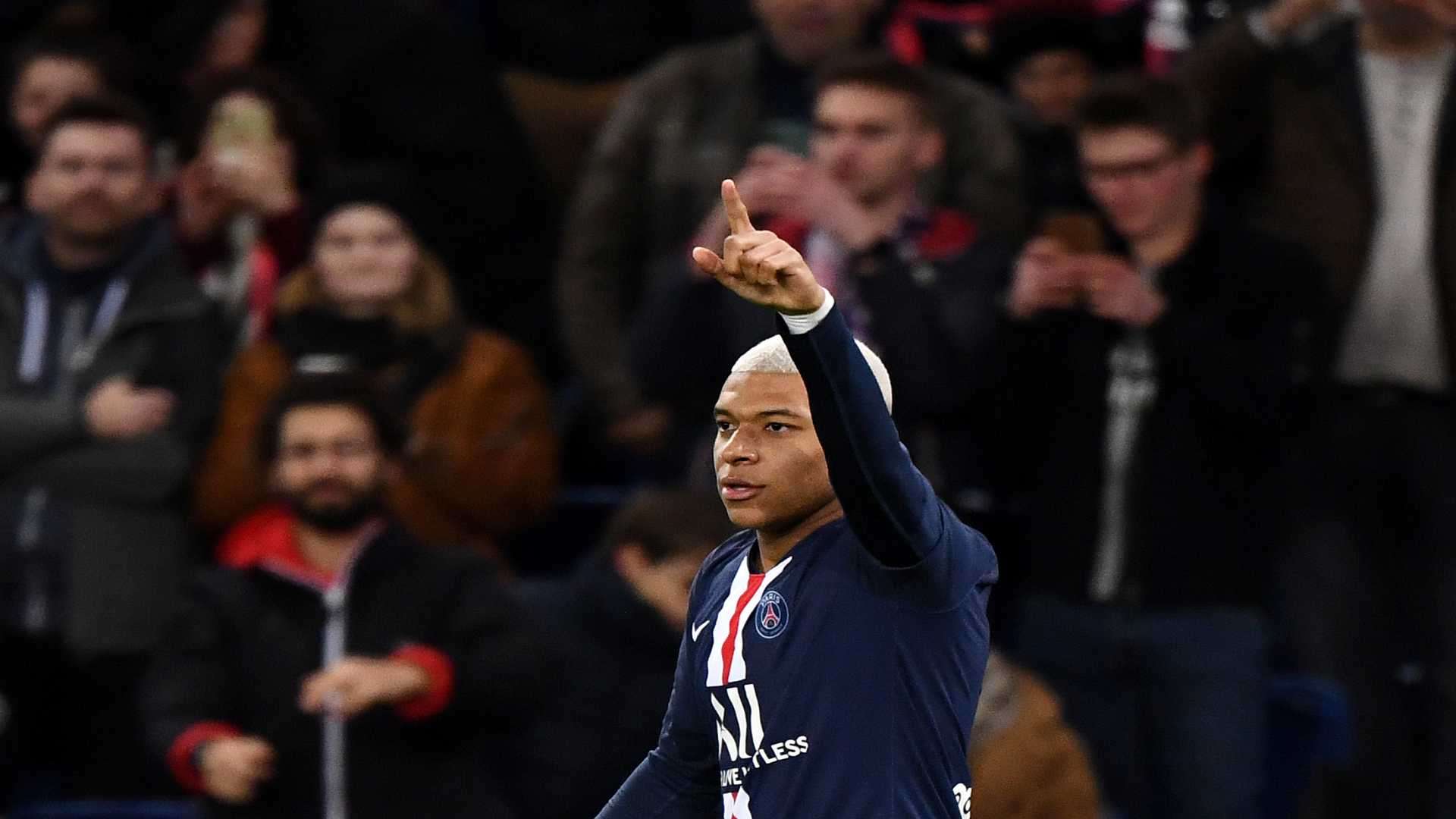 Kylian Mbappe PSG-Amiens Ligue 1 21122019