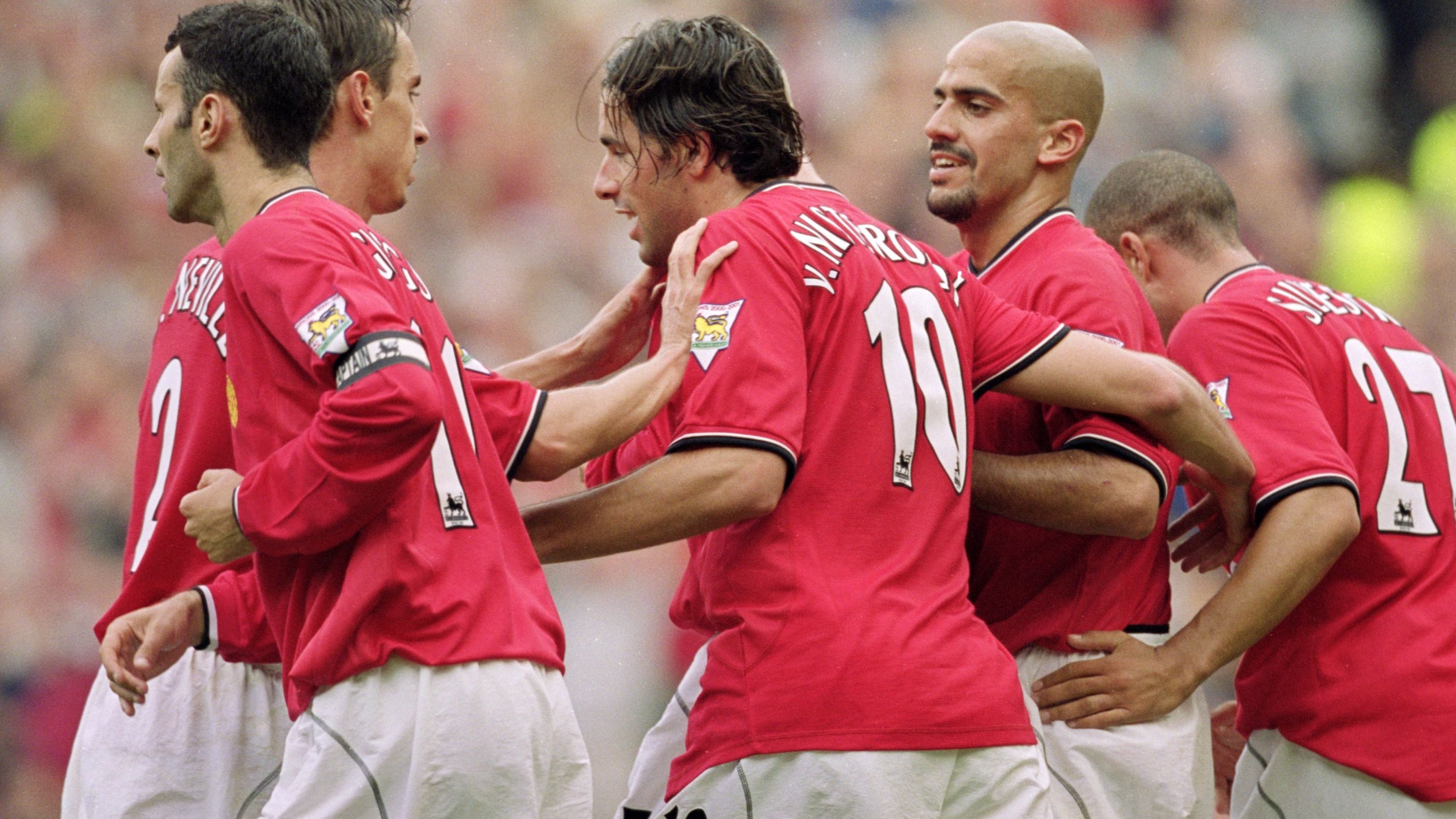 Ruud van Nistelrooy Manchester United 2001