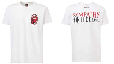 Rolling Stone X AC Milan white tee