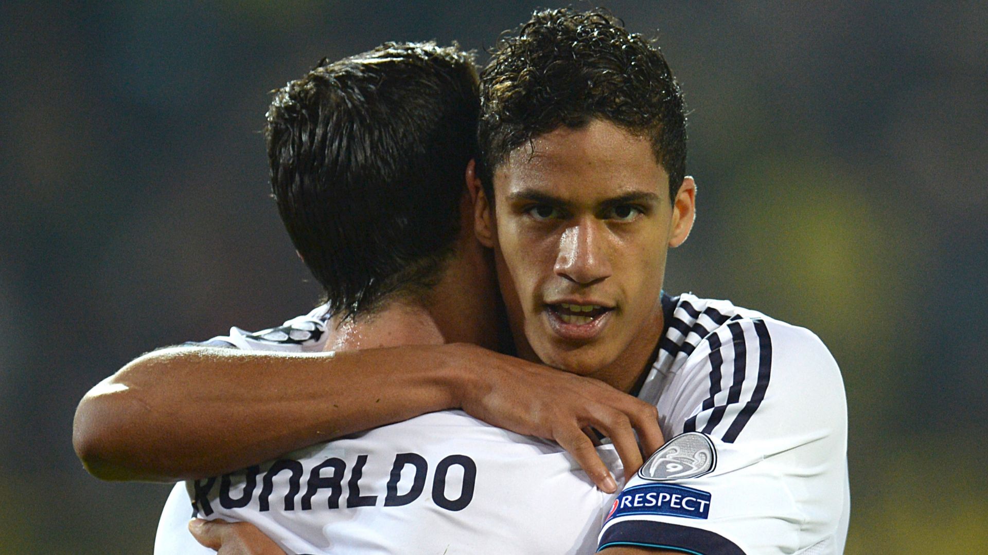Raphael Varane Cristiano Ronaldo Real Madrid