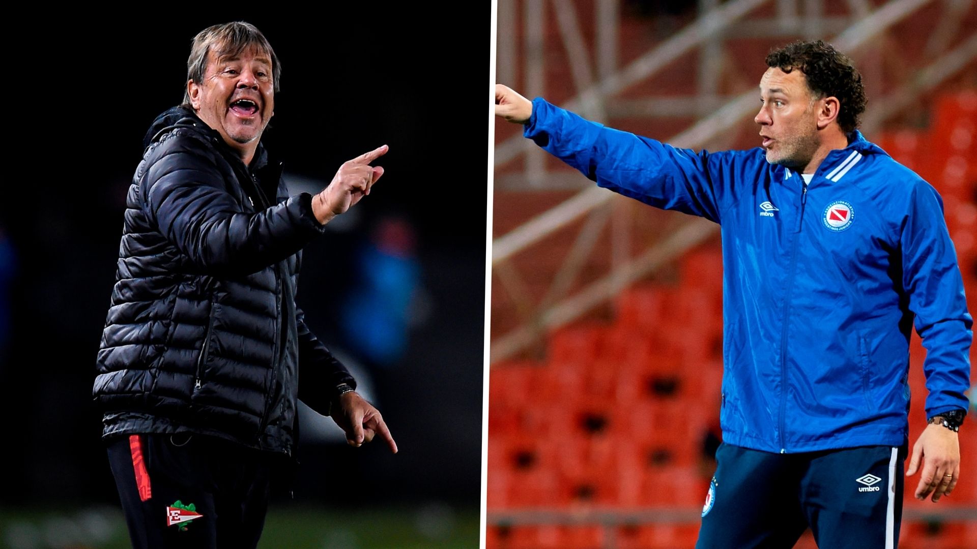 GFX Ricardo Zielinski Gabriel Milito Estudiantes Argentinos Juniors