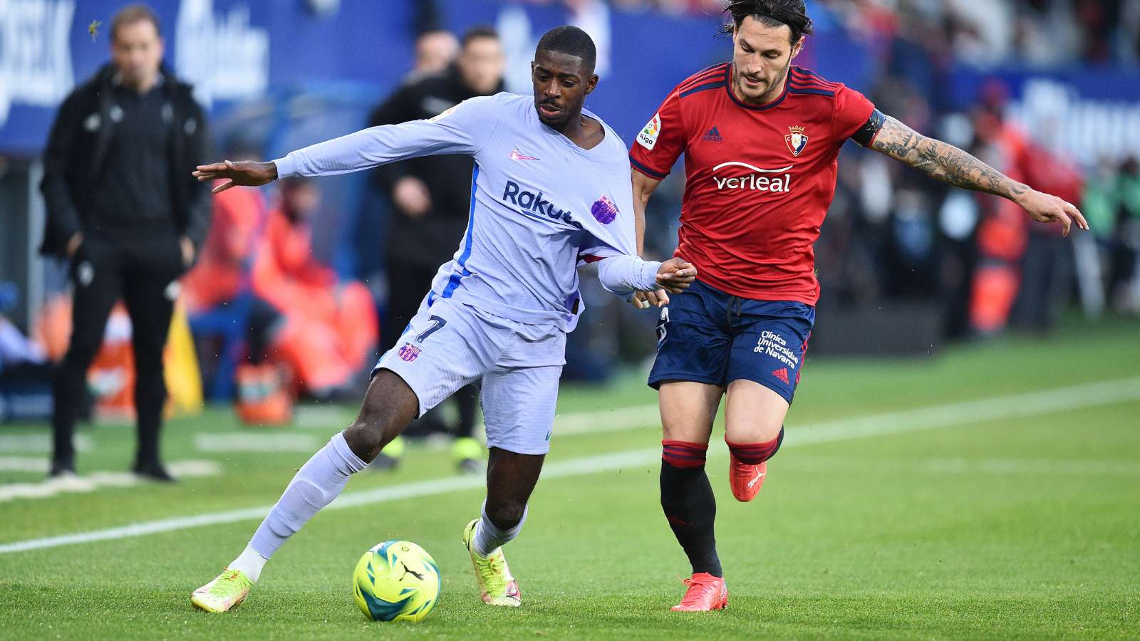 Dembelé, Osasuna vs. Barcelona